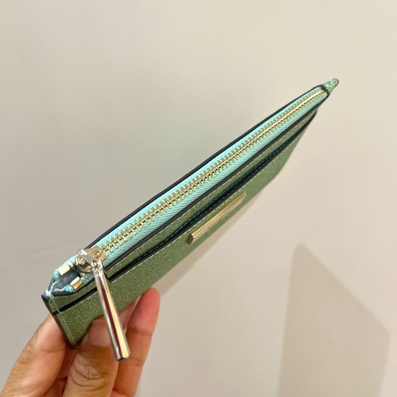 Kate Spade Kenzie Boxed Glitter Large Slim Cardholder # KK320 - Picture 4 of 6